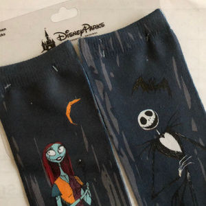 Disney Parks Sally Jack Nightmare NBC Socks NEW